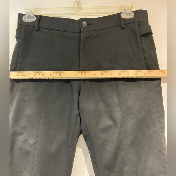 Emporio Armani Black Dress Pants Matt Line Made in Italy Sz30 (sku90) - Picture 7 of 13